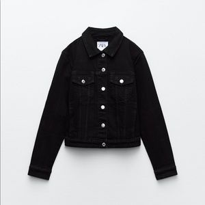 Black Zara denim jacket